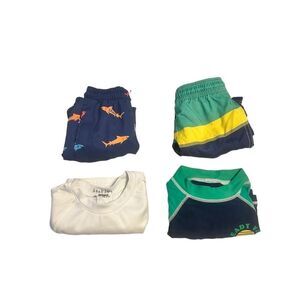 Kanu Surf and Carter’s Swim-shirt and Shorts size 4T